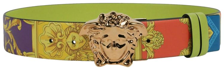 Versace Reversible Belt Multicolor