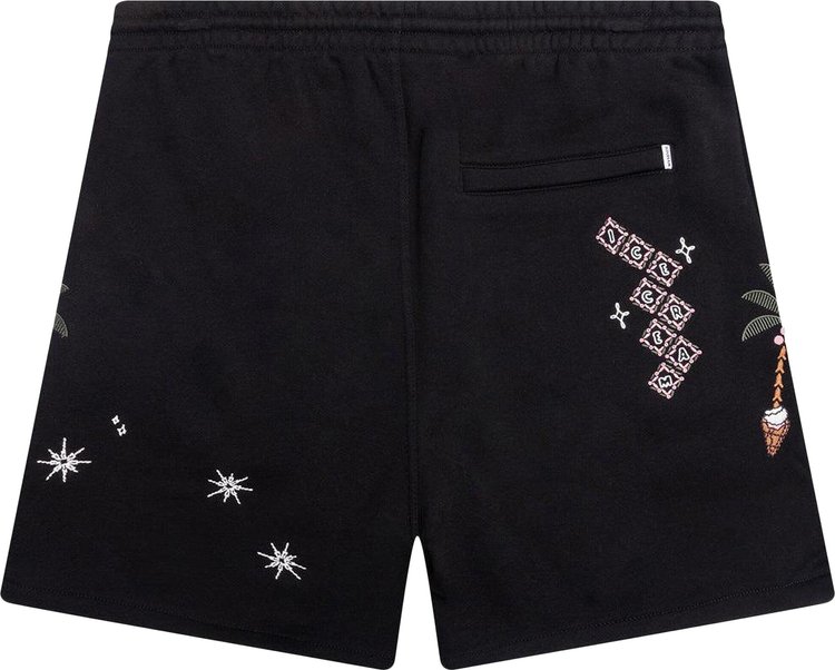 Icecream Starry Shorts Black