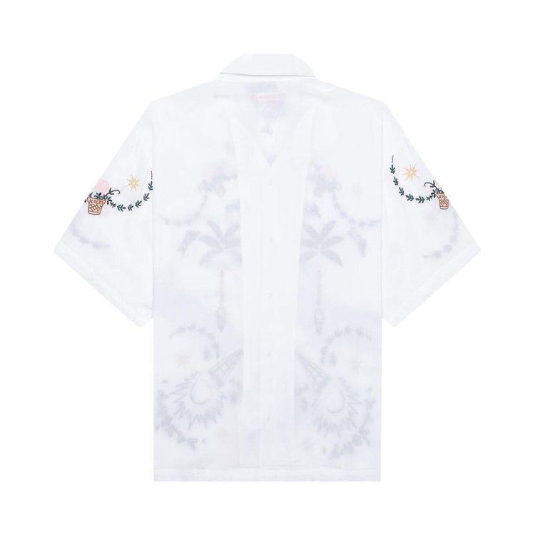Icecream The Palms Short Sleeve Shirt White