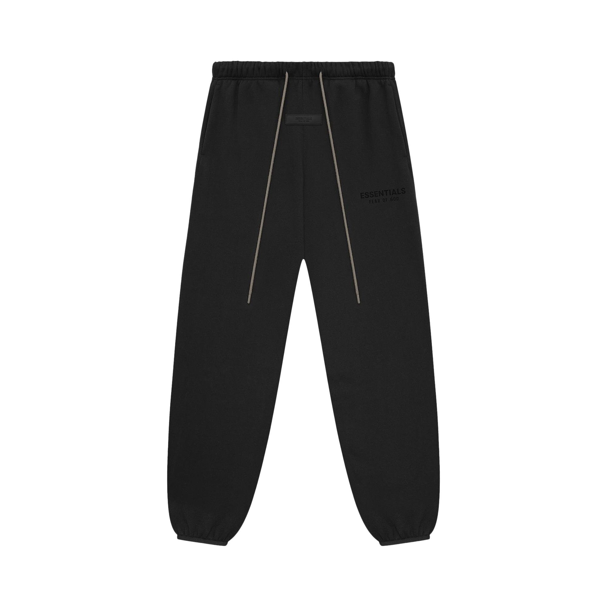 Buy Fear of God Essentials Sweatpants 'Black' - 130SU242020F | GOAT