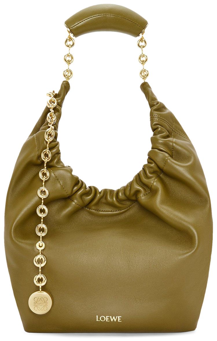 Loewe Small Squeeze Bag Olive