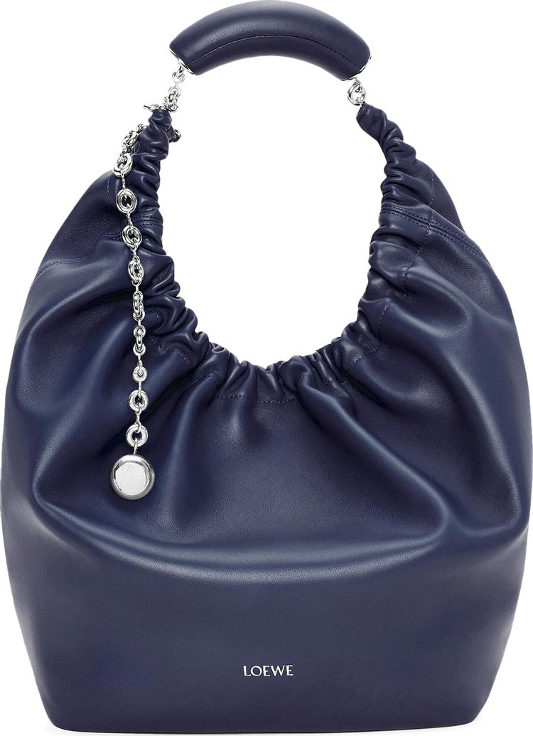 Loewe Medium Squeeze Bag Abyss Blue