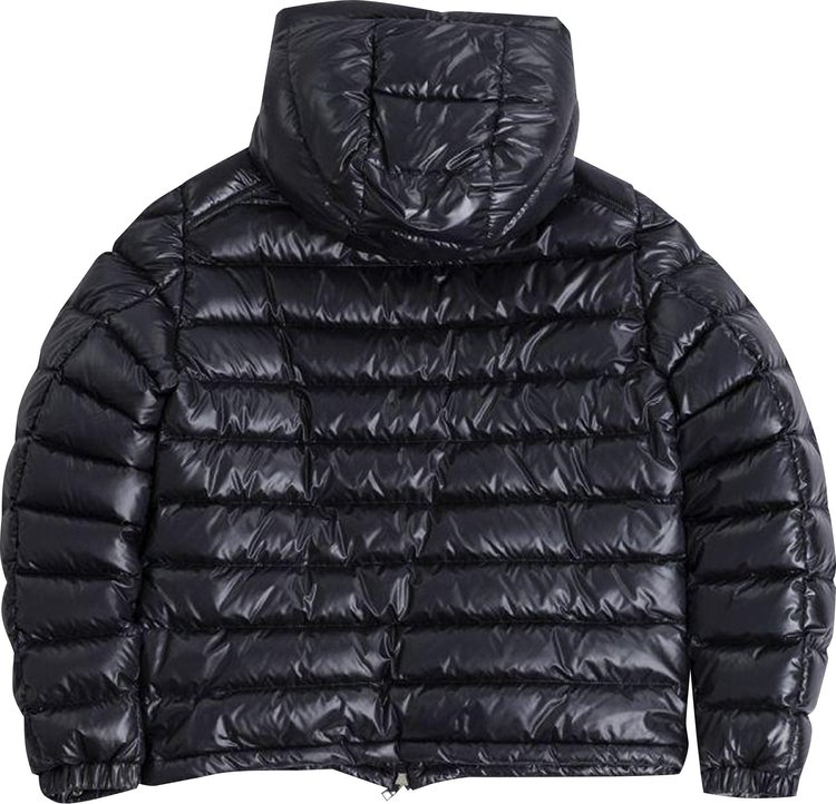 Moncler Hooded Down Jacket Navy