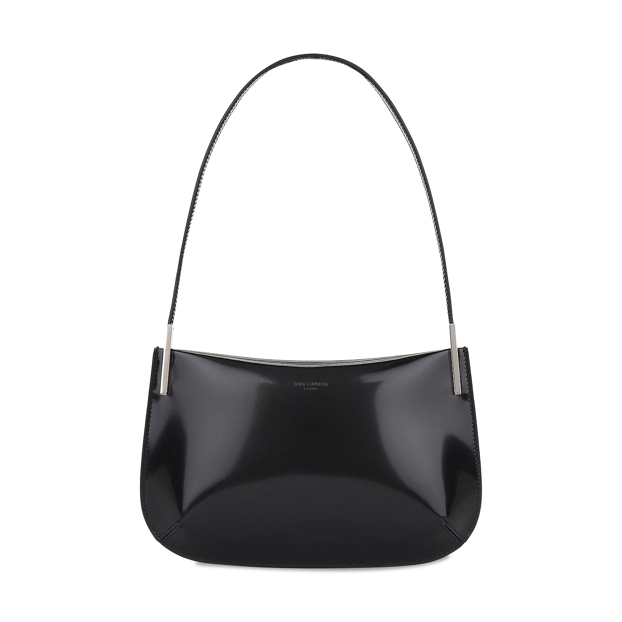 Buy Saint Laurent Leather Shoulder Bag 'Black' - 791814 AAB9H 1000