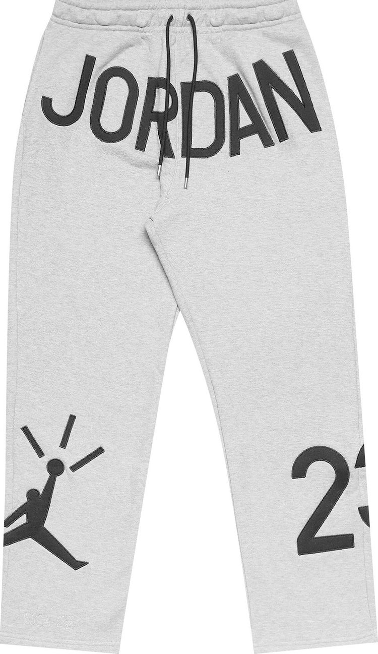 Air Jordan x Nina Chanel Abney Fleece Pants Dark Grey Heather