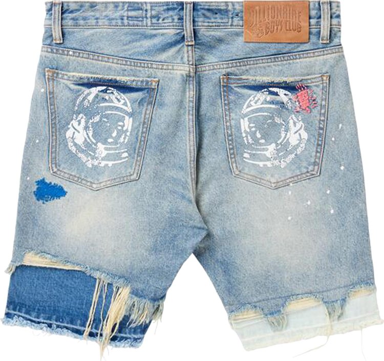 Billionaire Boys Club Horizon Jean Shorts Blue Glow