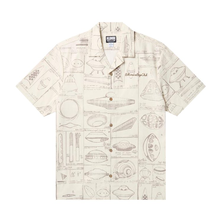 Billionaire Boys Club Encounter Woven Shirt Gardenia