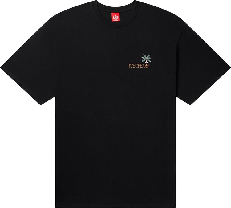 Icecream Baudelaire Short Sleeve Tee Black