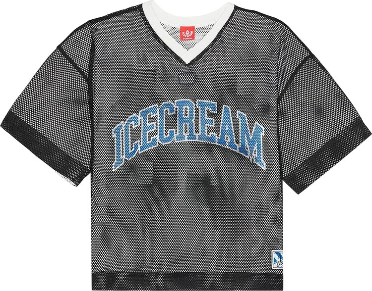 Icecream Warm Up Short Sleeve Reversible Jersey Black