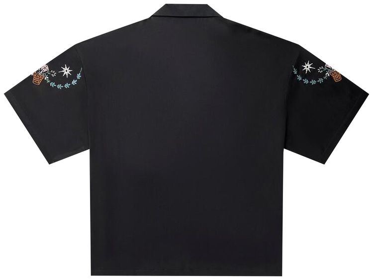 Icecream The Palms Short Sleeve Shirt Black
