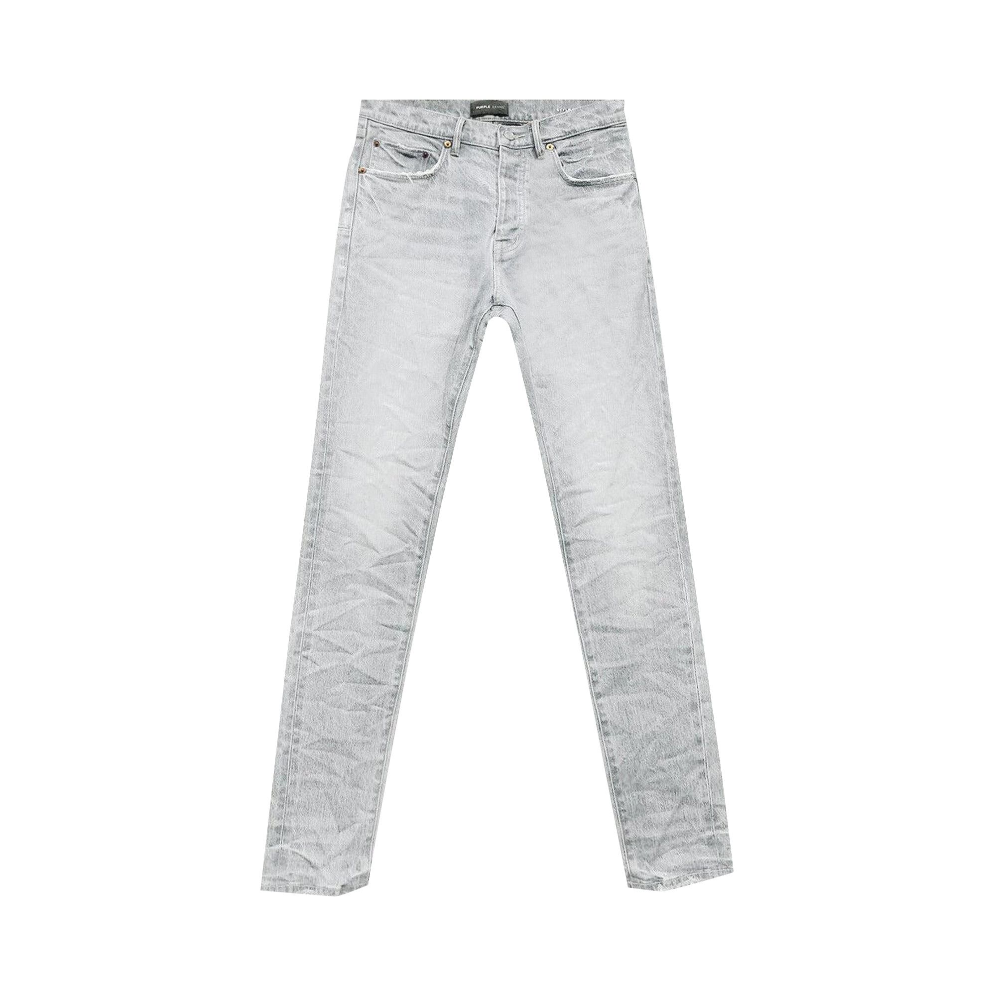 Buy PURPLE BRAND Low Rise Slim Jeans 'Grey' - P001 SKLG324 | GOAT