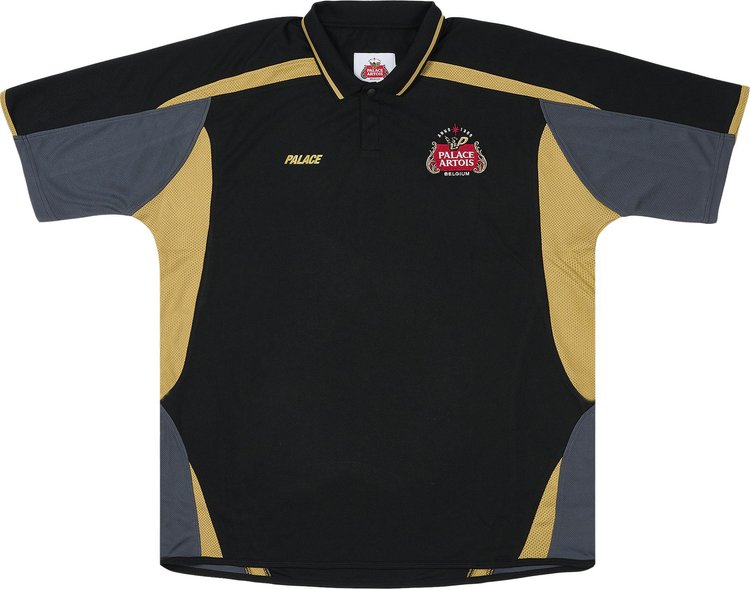 Palace x Stella Artois Tech Polo Black