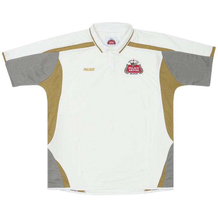 Palace x Stella Artois Tech Polo White