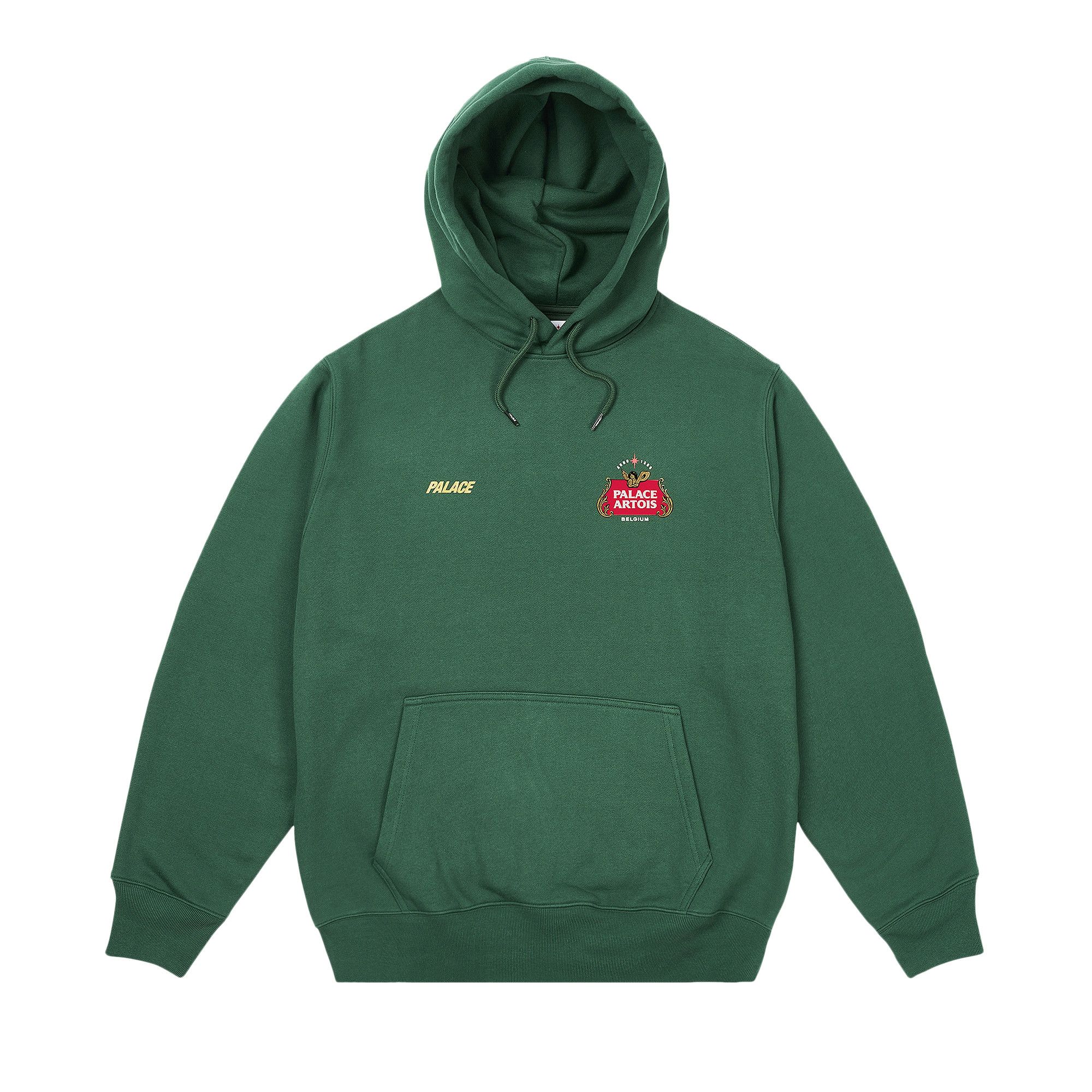 Buy Palace x Stella Artois Hood 'Bottle Green' - P26STHD003 | GOAT DE