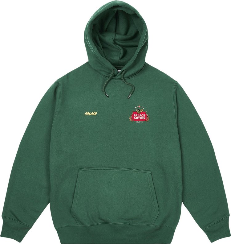 Palace x Stella Artois Hood Bottle Green