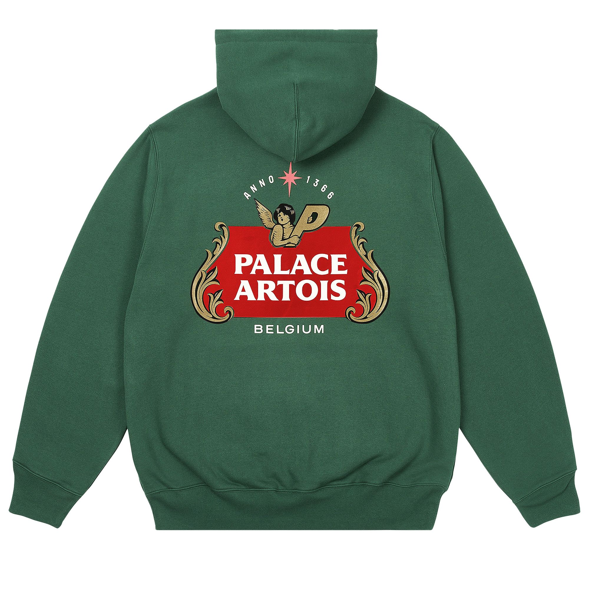 海外通販サイト ブランド Artois Stella x Palace Buy Hood P26STHD003 - Green' 'Bottle トップス