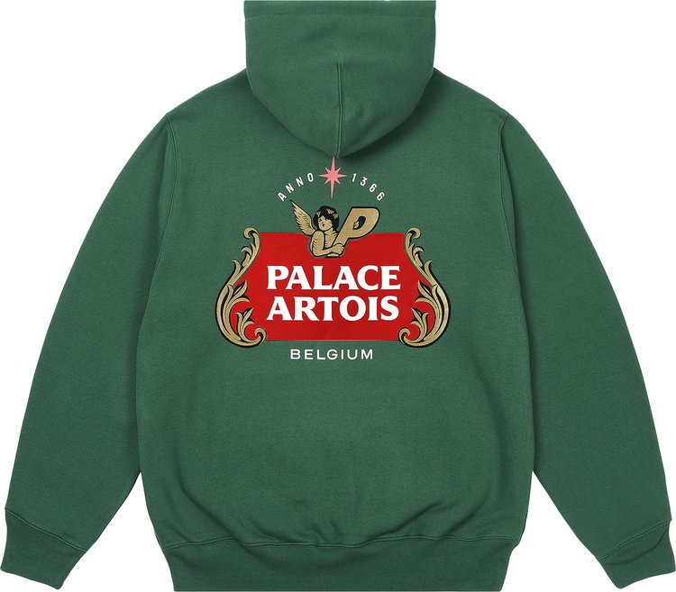 Palace x Stella Artois Hood Bottle Green