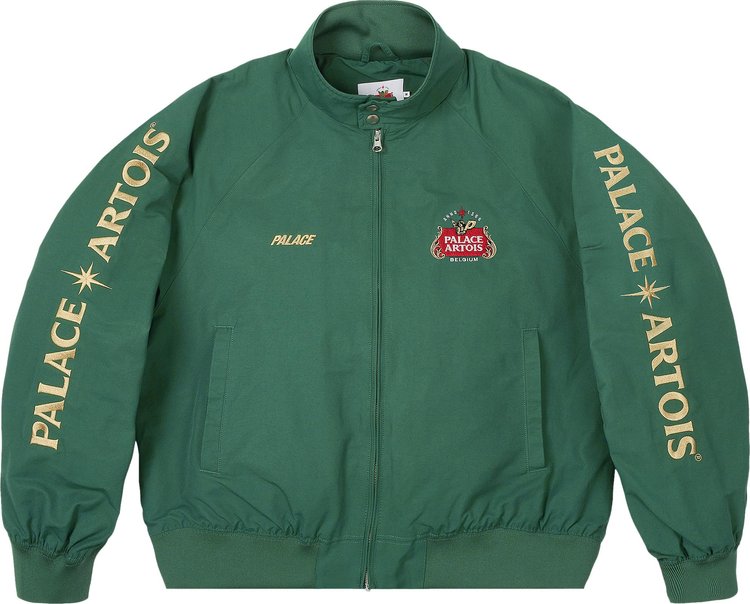 Palace x Stella Artois Match Jacket Bottle Green