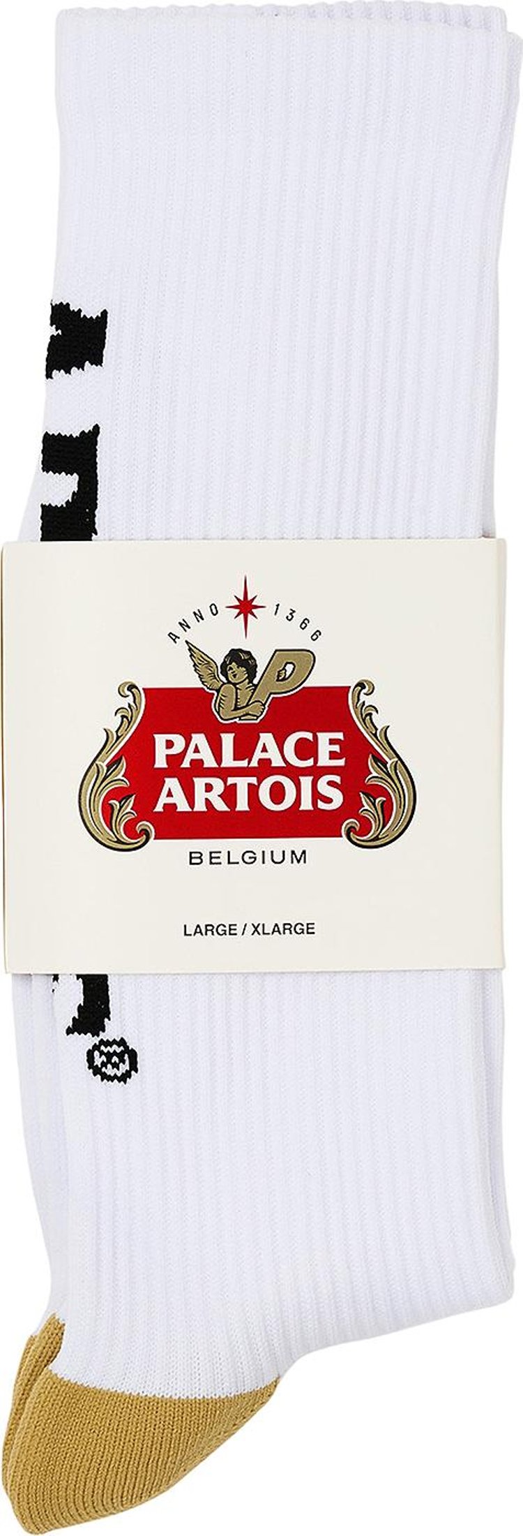 Palace x Stella Artois Court Sock White