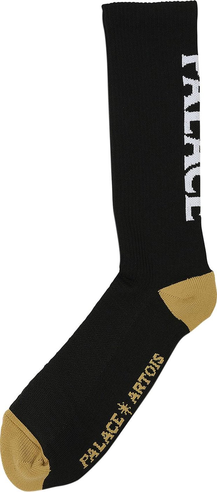 Palace x Stella Artois Court Sock Black