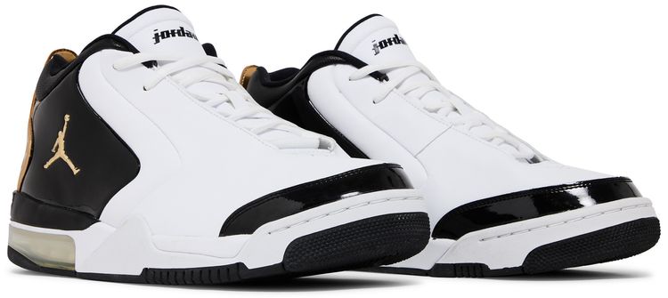 Air Jordan Big Fund Premium White Metallic Gold