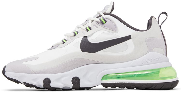 Nike Air Max 270 React White Grey Electric Green