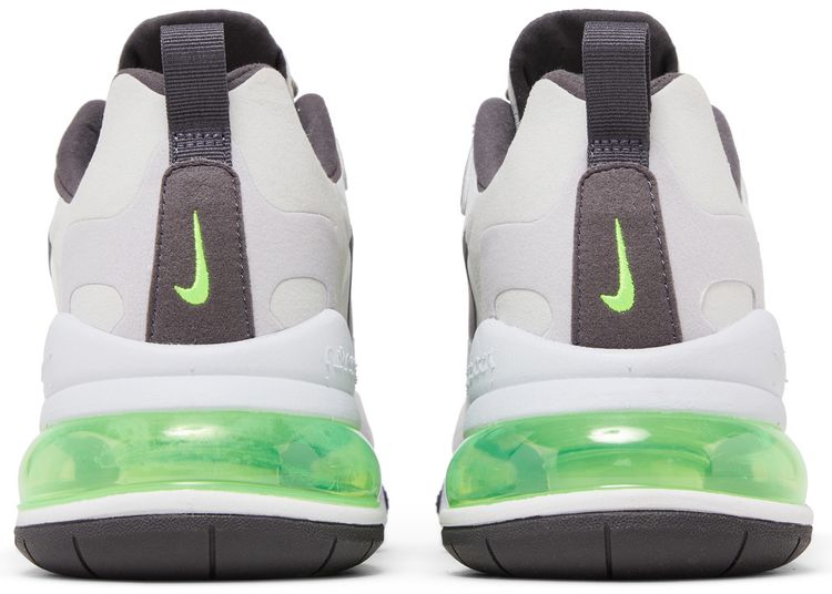 Nike Air Max 270 React White Grey Electric Green