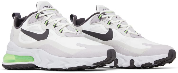 Nike Air Max 270 React White Grey Electric Green