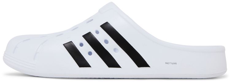 Adidas Adilette Clog White Black