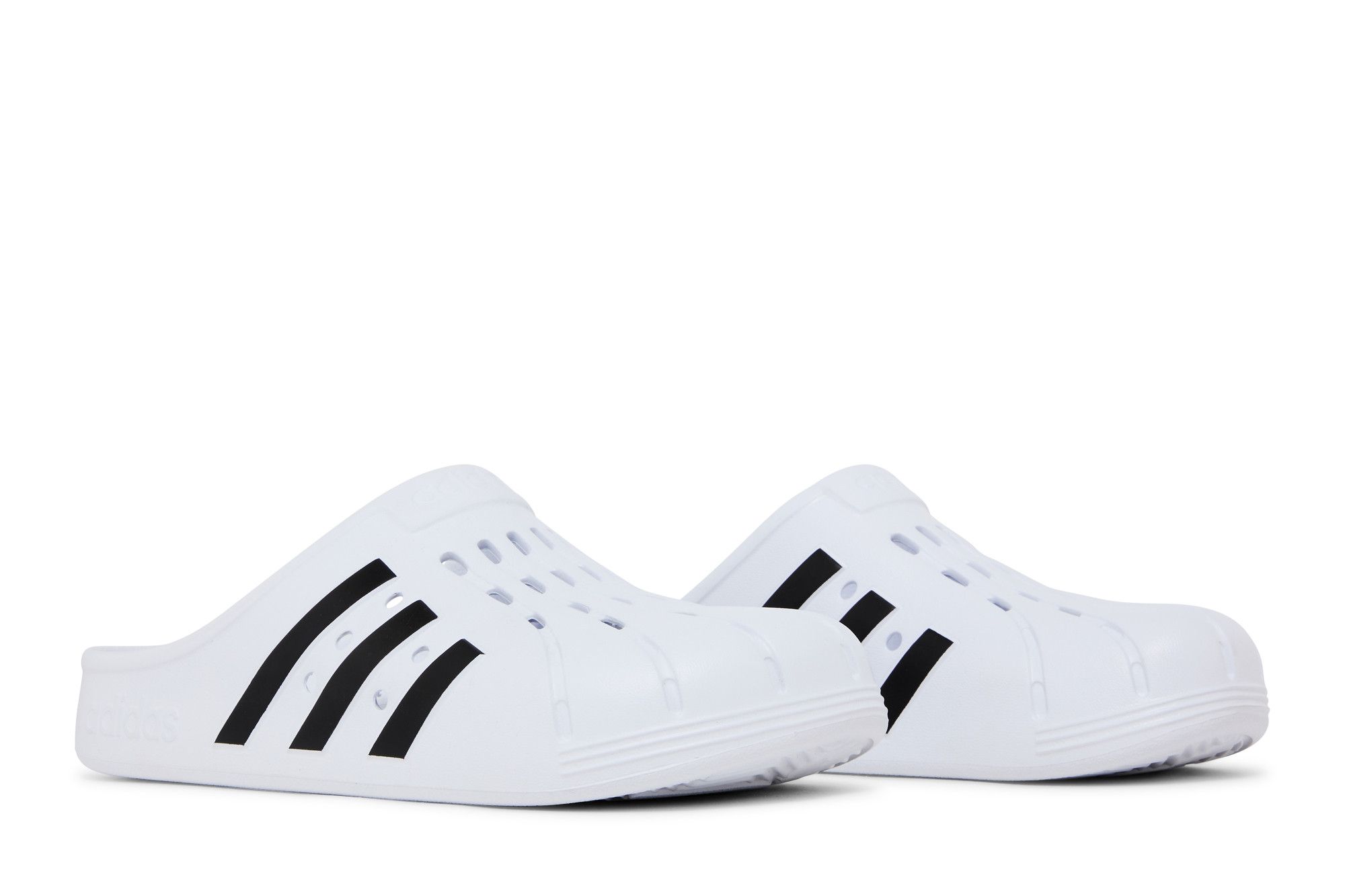 Buy Adilette Clog White Black FY8970 GOAT