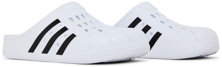 Adidas Adilette Clog White Black
