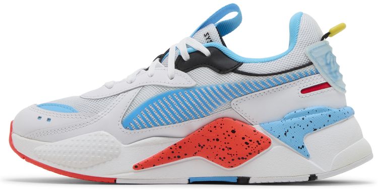 Puma RS X Jr Airbrush   Luminous Blue