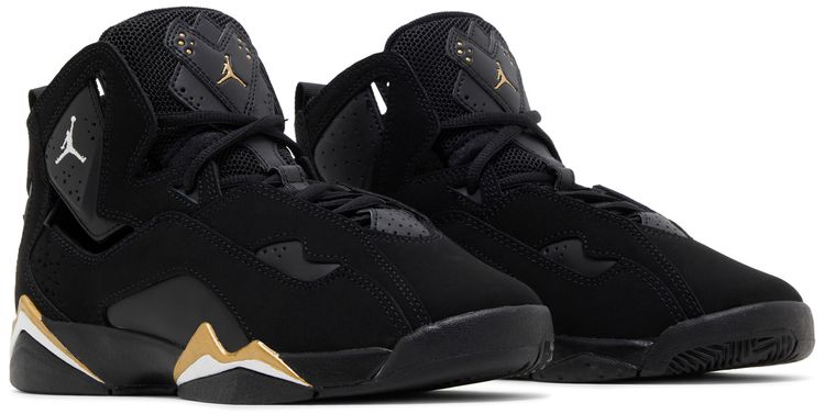 Air Jordan True Flight GS Black Metallic Gold 2023