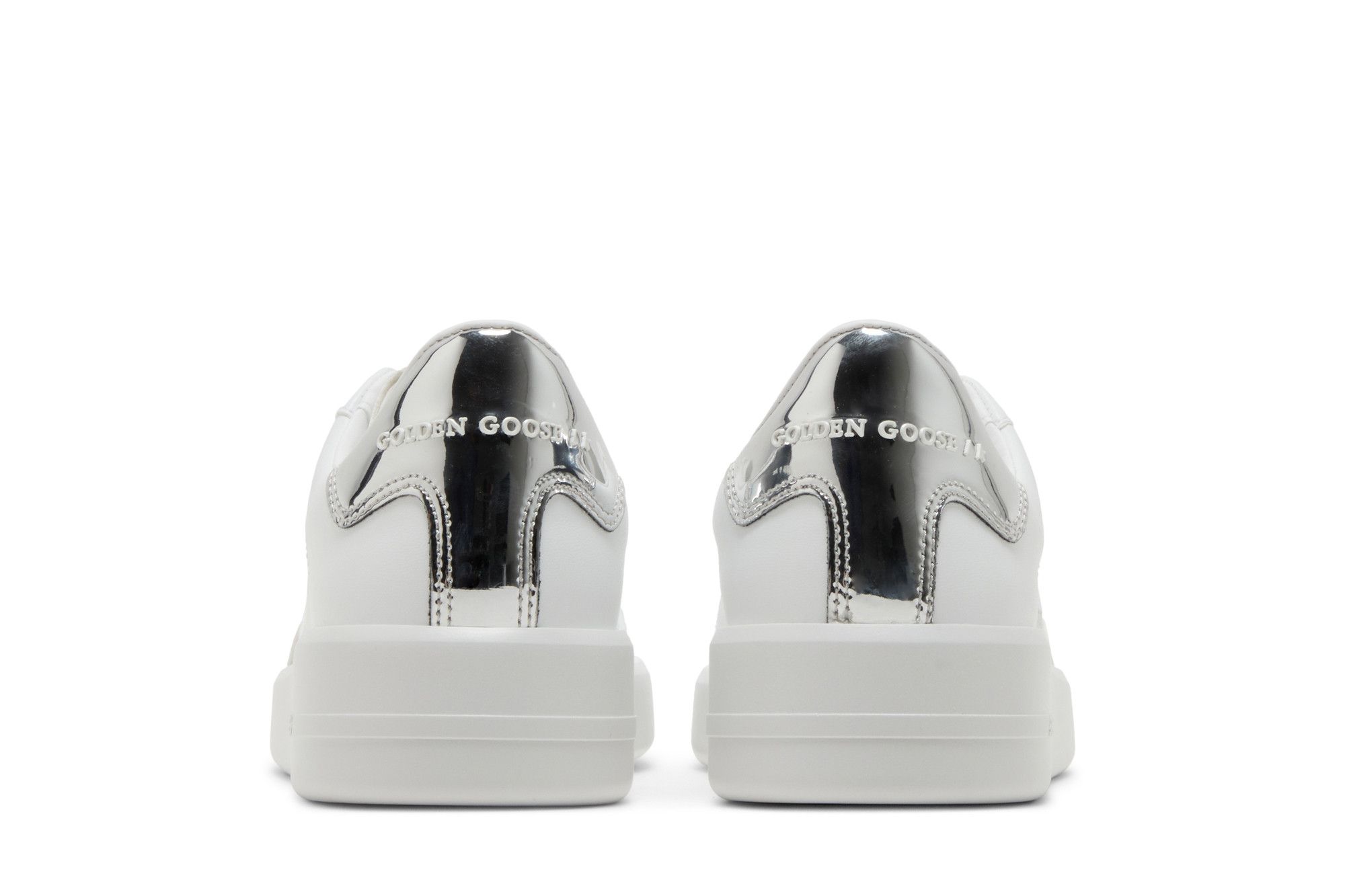 Golden ｜SNEAKERS (GWF00197 F005221 80185) Golden Goose Femme Super Star Sabot - White Silver 80185