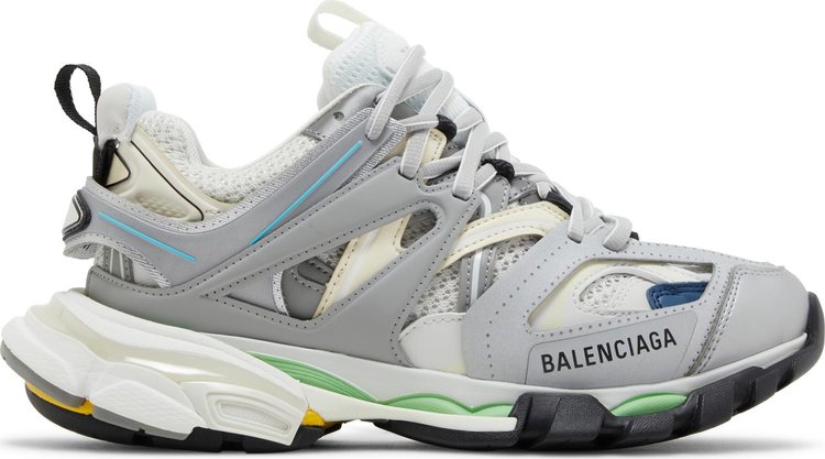 Balenciaga Wmns Track Sneaker Grey Blue Green