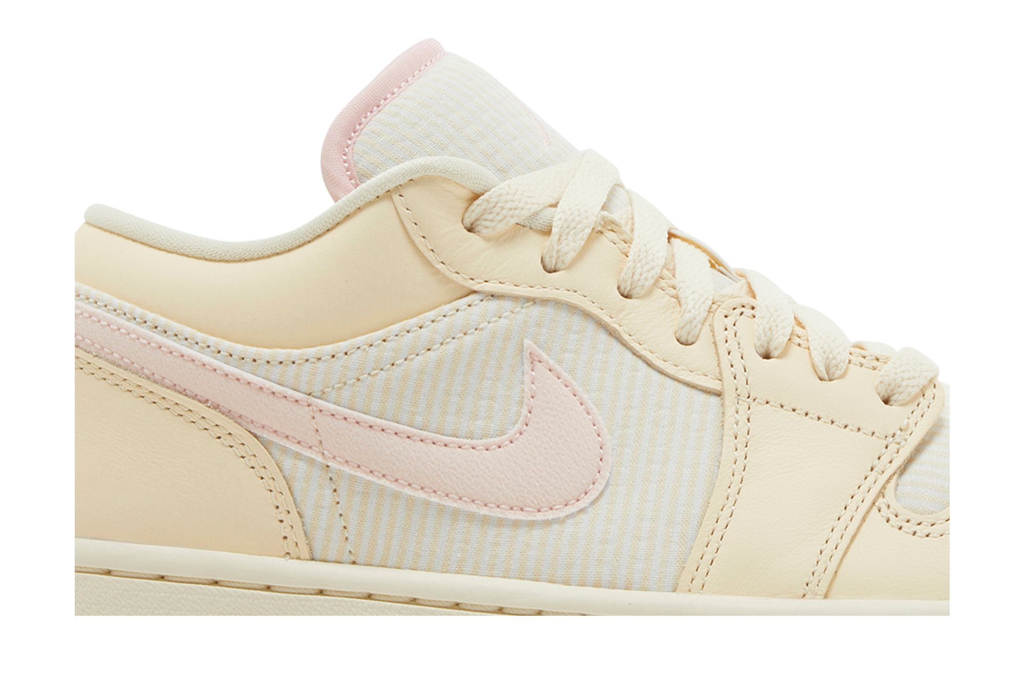 Air jordan 1 low beige pink top