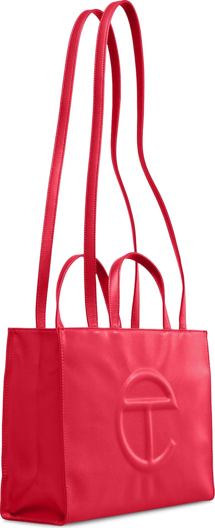 Telfar Medium Shopping Bag Red