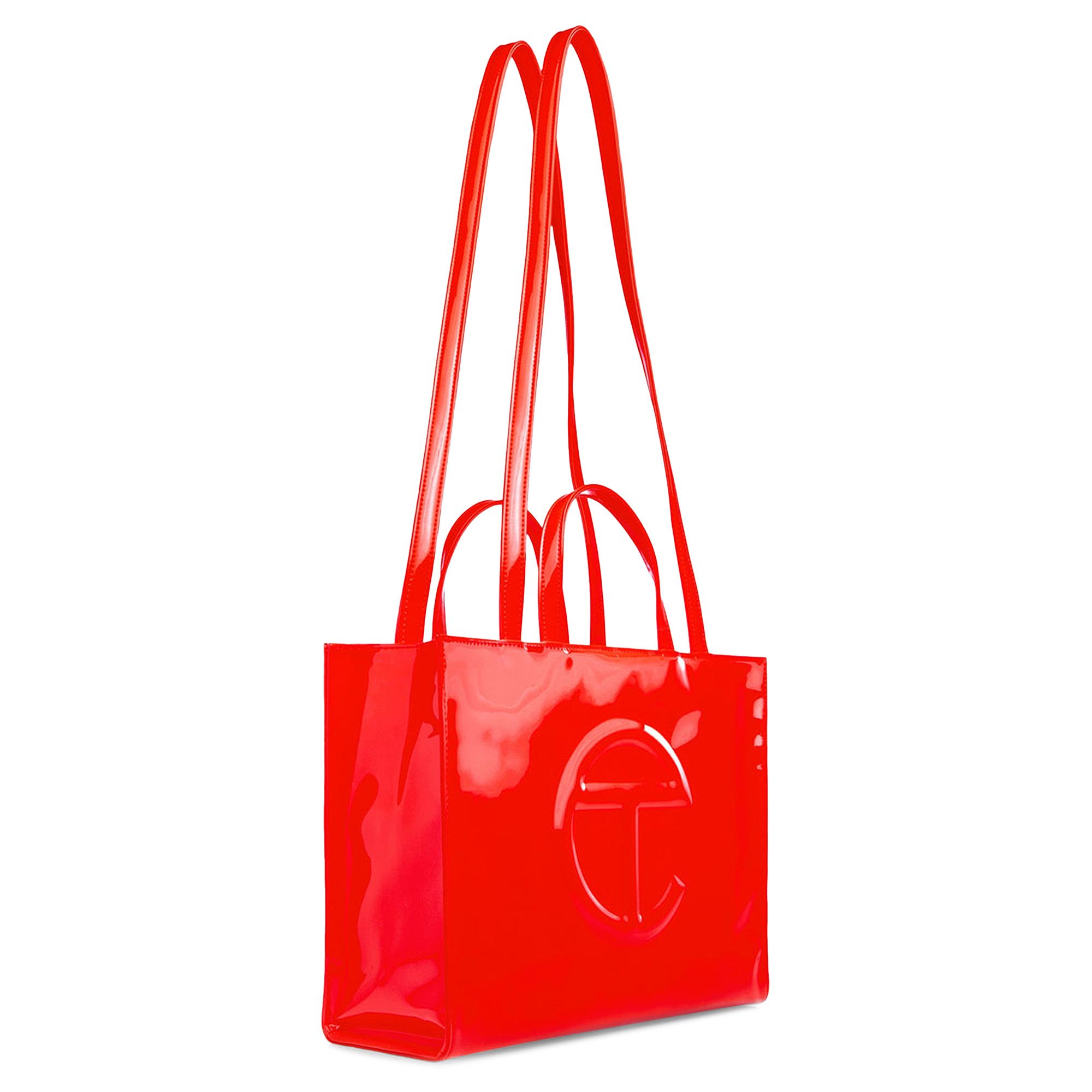 Shopping bag red cheap