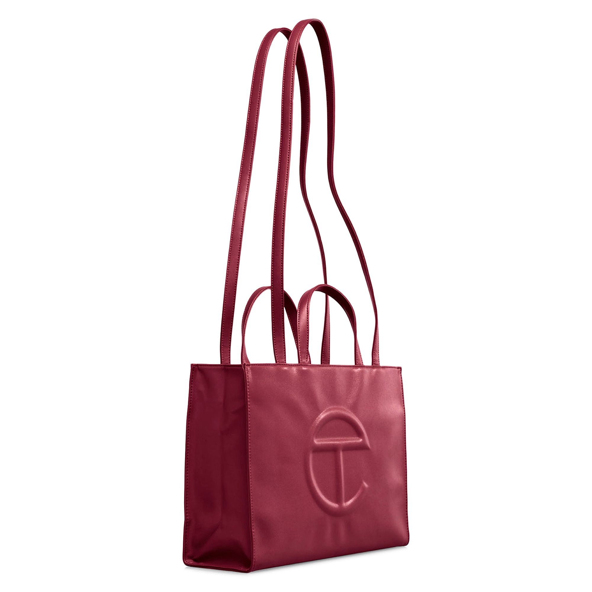 Telfar Medium Shopping Bag Oxblood