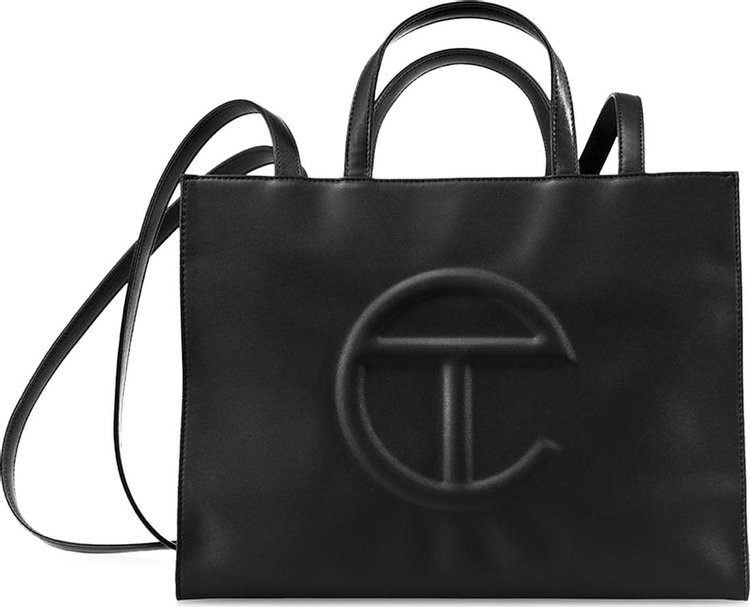 Telfar Medium Shopping Bag Black