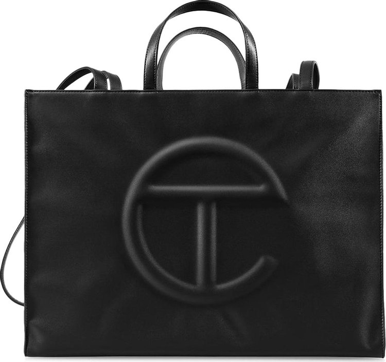 Telfar Large Shopping Bag Black