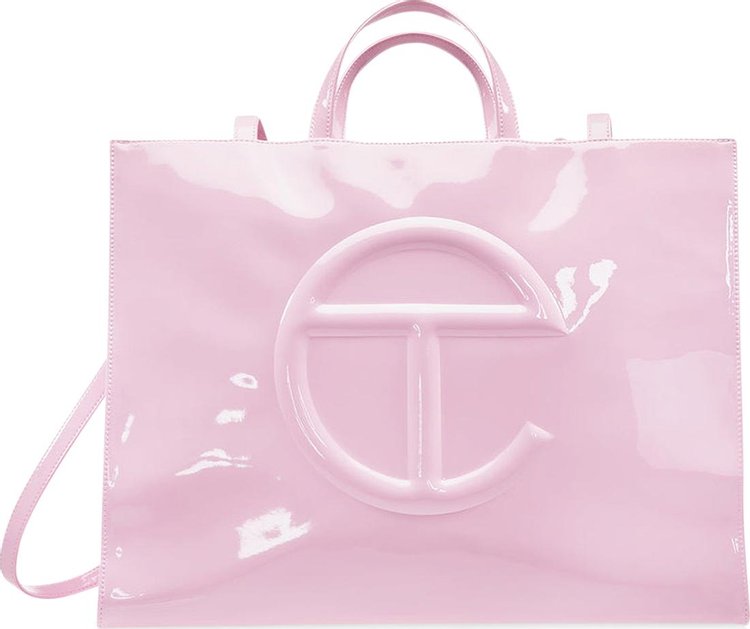 Telfar Large Shopping Bag Bubblegum Patent