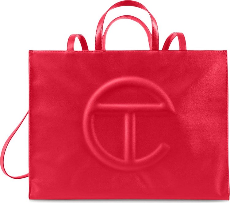 Telfar Large Shopping Bag Red