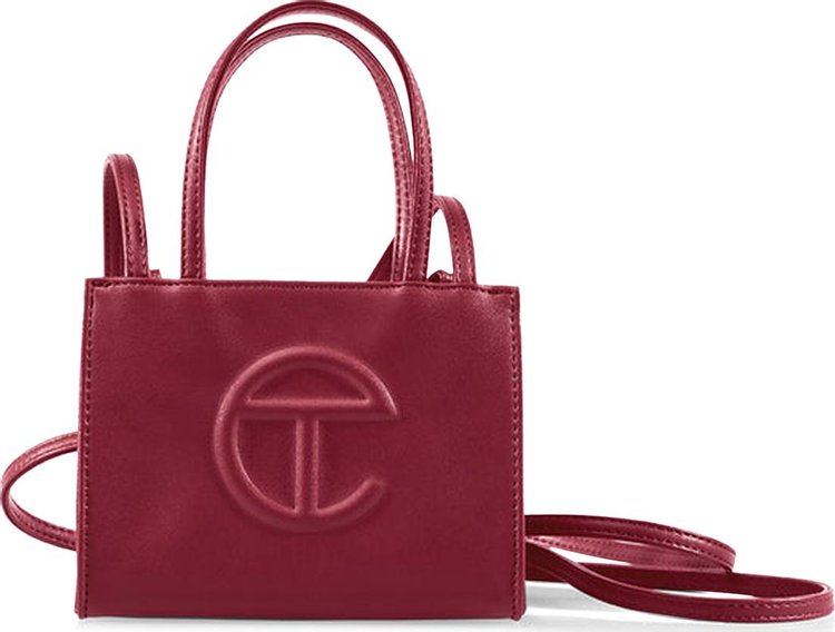 Telfar Small Shopping Bag Oxblood