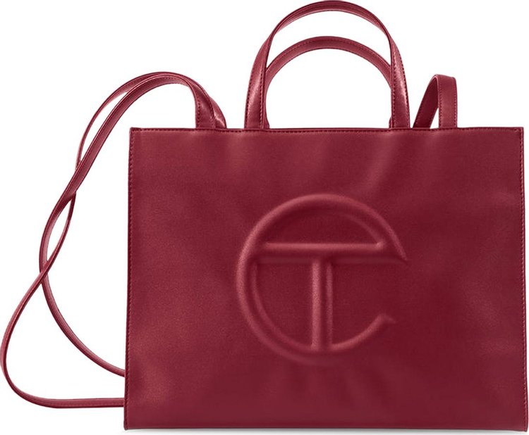 Telfar Medium Shopping Bag Oxblood