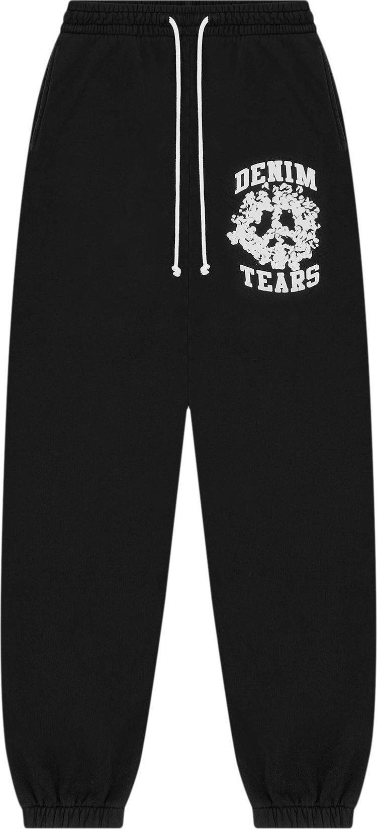 Denim Tears University Sweatpants Black