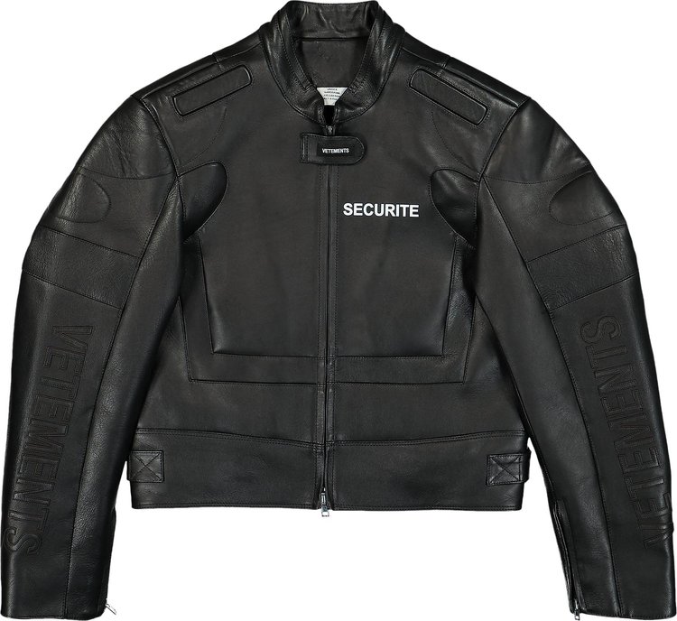 Vetements Securite Motorcross Jacket Black