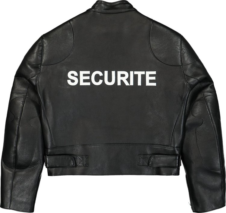 Vetements Securite Motorcross Jacket Black