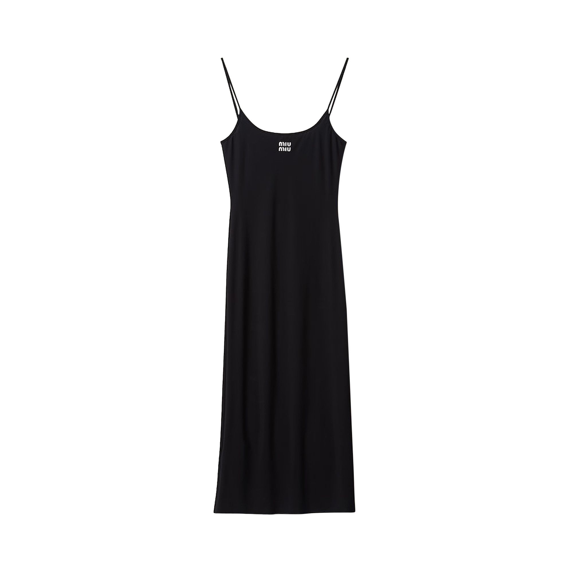 Buy Miu Miu Stretch Jersey Dress 'Black' - MF5049 122R F0002