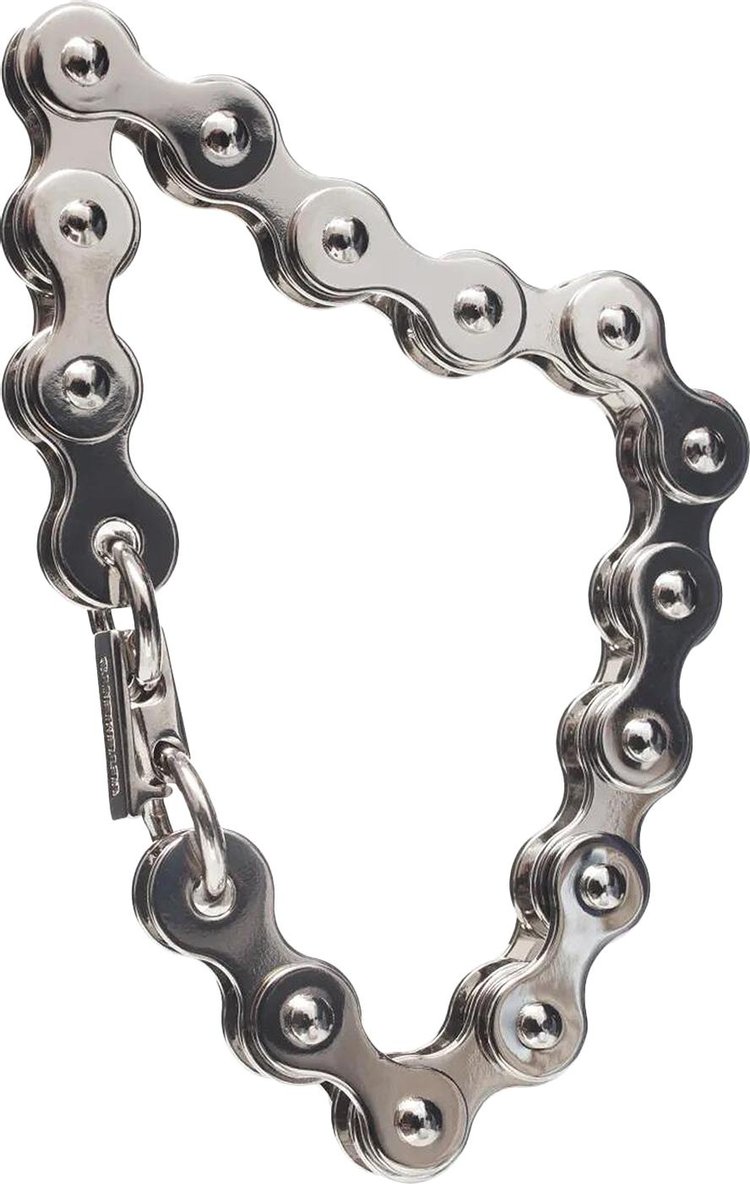 Vetements Biker Chain Bracelet Silver